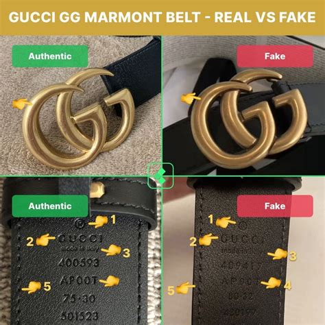 fake vs gucci belt|authentic gucci belt buckle.